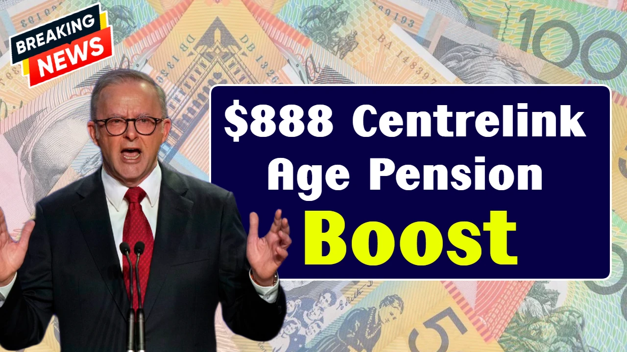 $888 Centrelink Age Pension