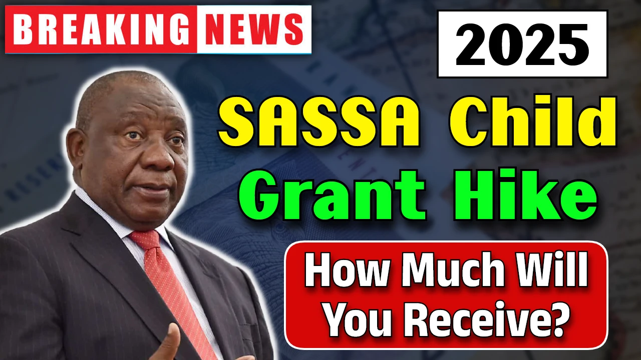 SASSA Child Grant Hike
