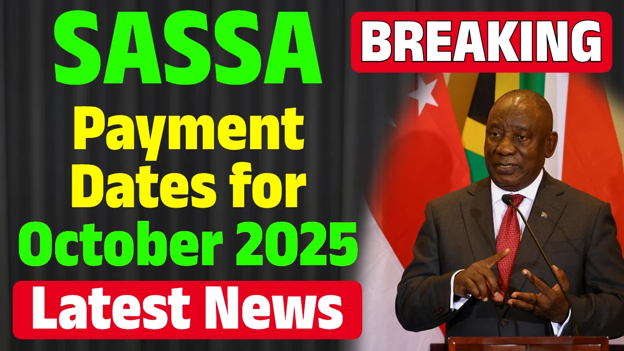 SASSA Payment Dates