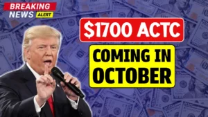 $1700 ACTC Coming In October