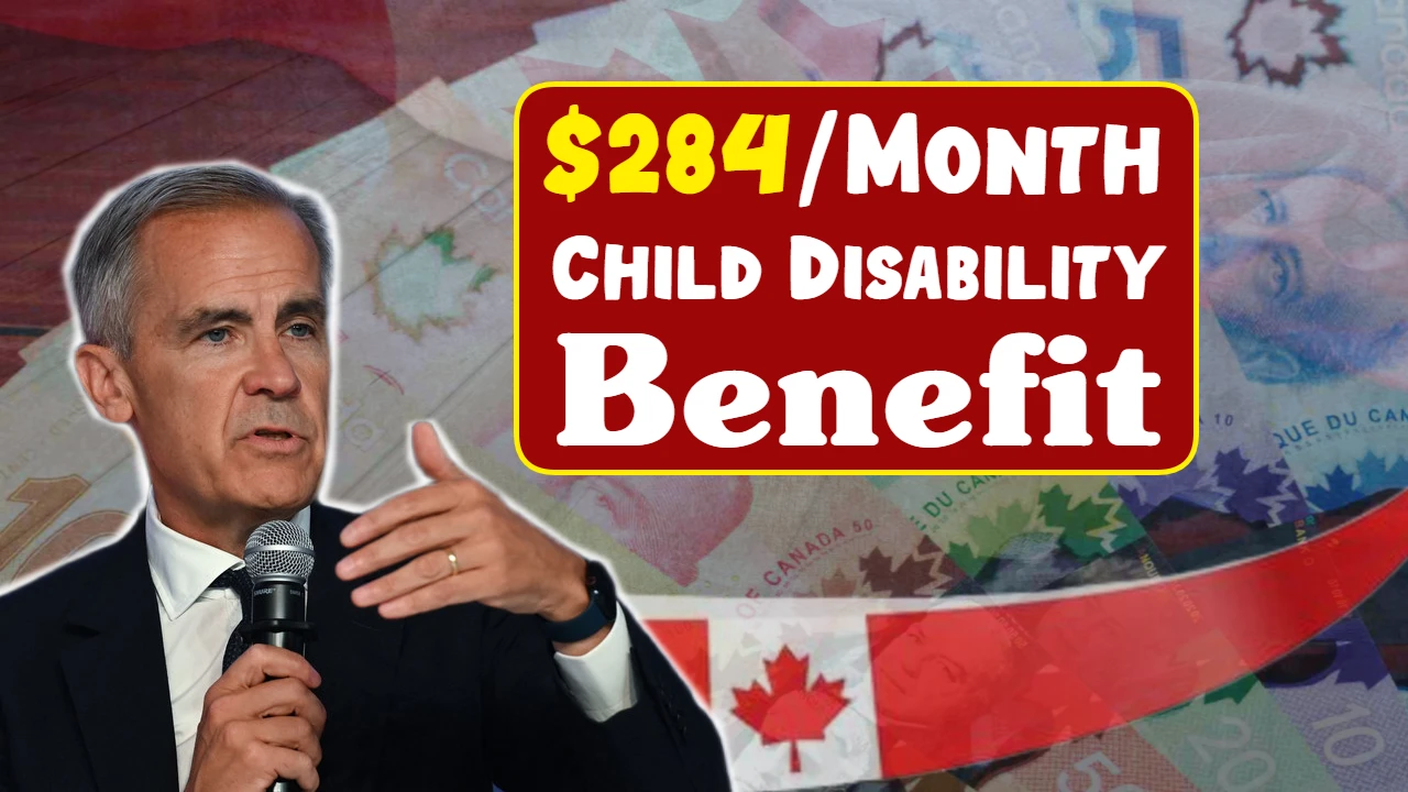 $284/Month Child Disability Benefit