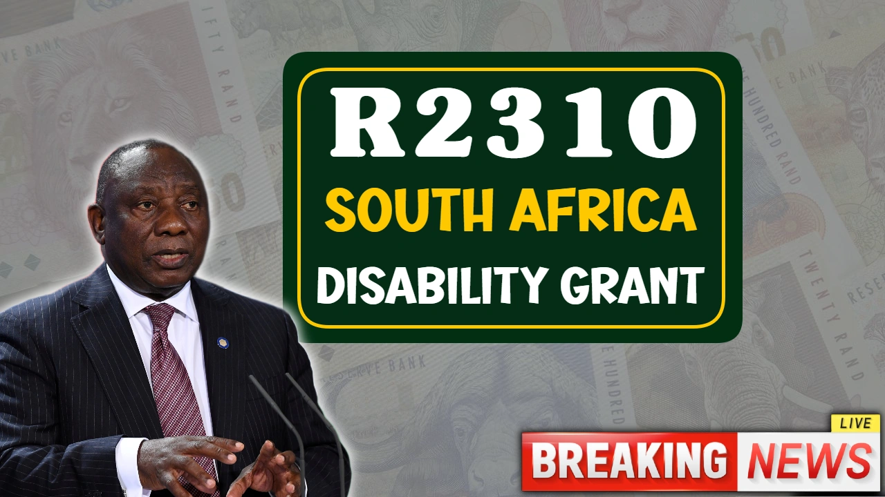 R2310 South Africa Disability Grant