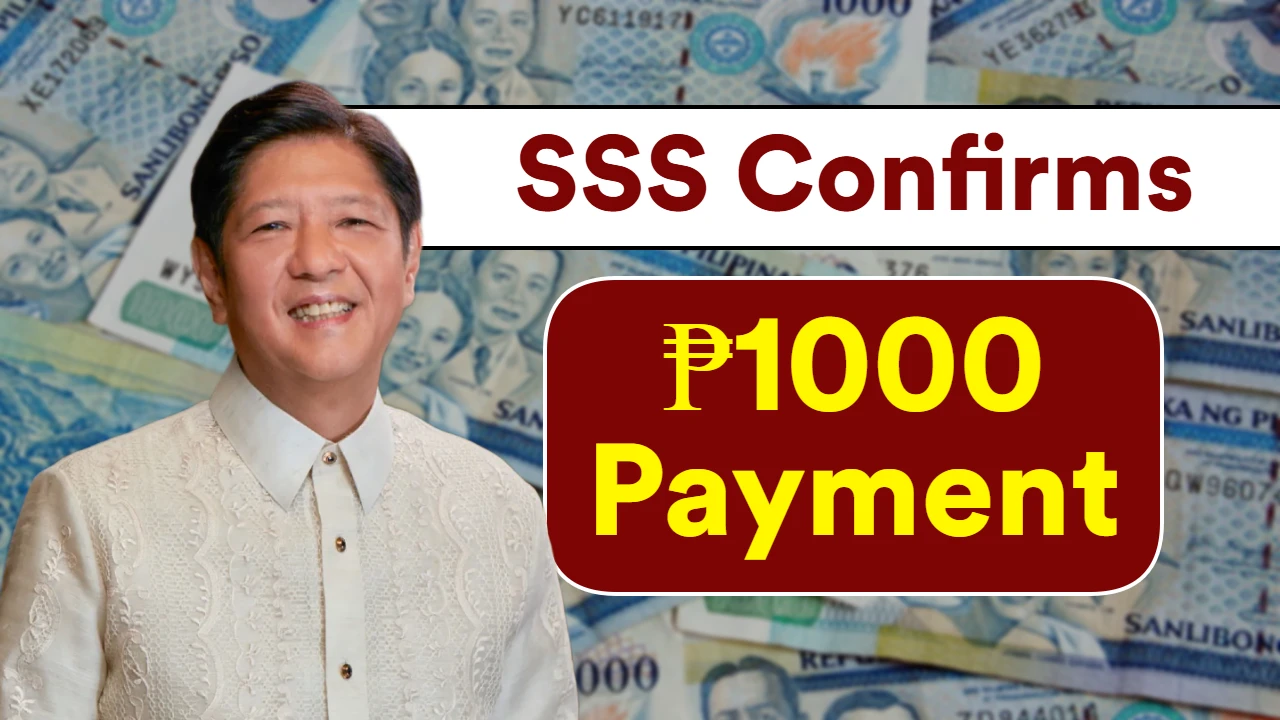 SSS Confirms ₱1000 Payment